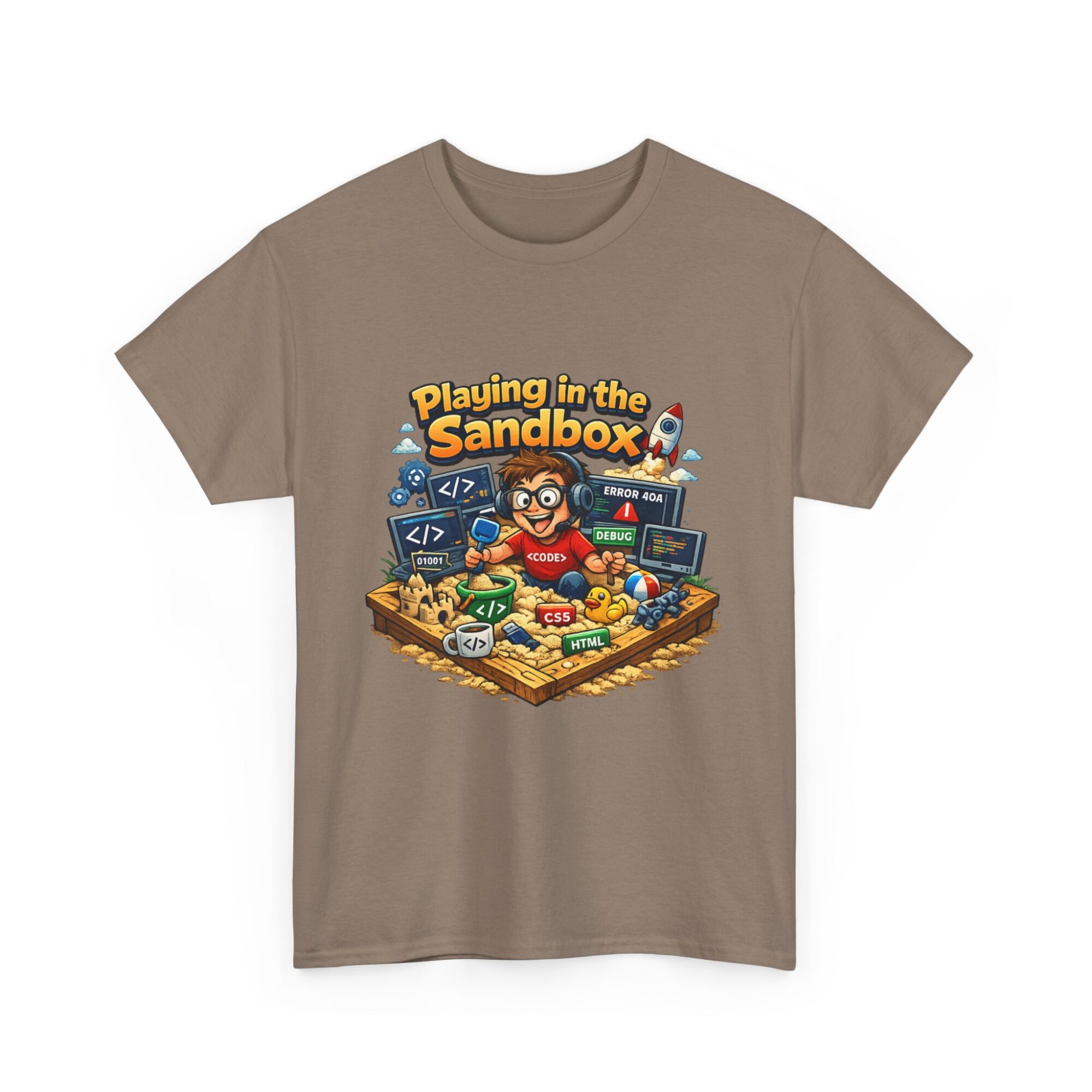 Playing in the Sandbox Unisex Graphic Tee - Fun Coding Design, Soft & Trendy T-Shirt 19 Playing in the Sandbox Unisex Graphic Tee - Fun Coding Design, Soft & Trendy T-Shirt