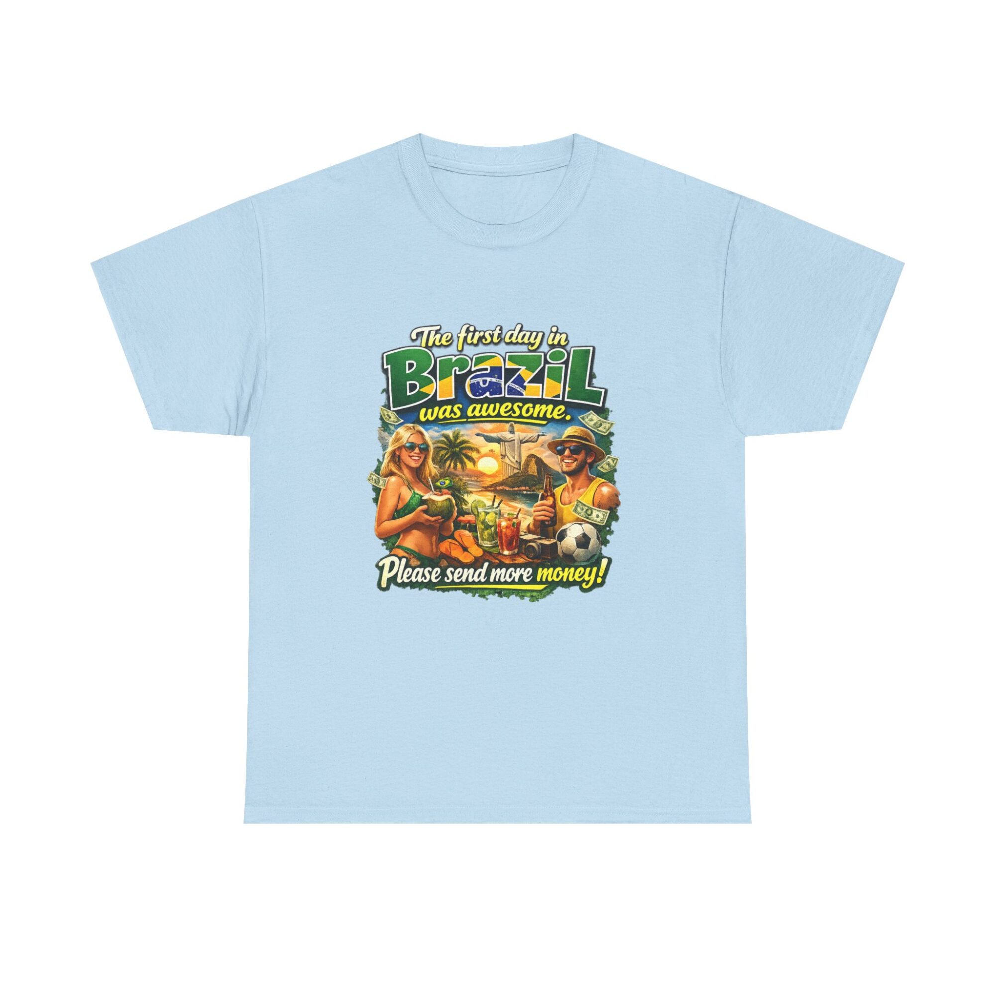 Awesome Brazil Graphic Tee - Fun Unisex T-Shirt for Everyday Wear 29 Awesome Brazil Graphic Tee - Fun Unisex T-Shirt for Everyday Wear