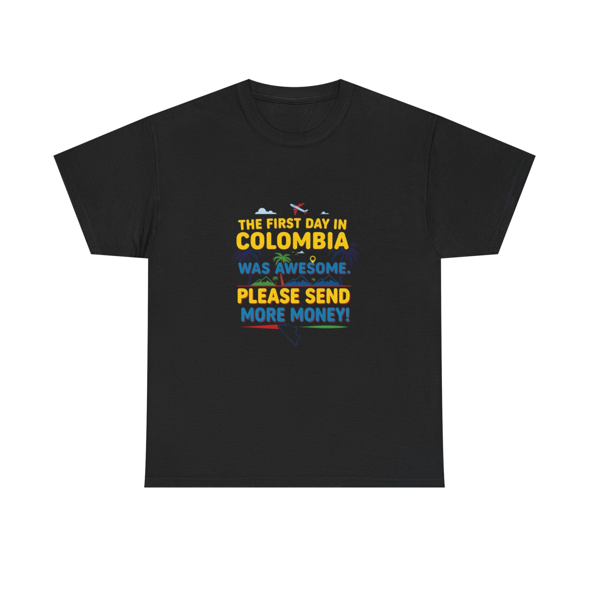 Premium Unisex Graphic Tee - Colombia Adventure Humor Shirt 5 Premium Unisex Graphic Tee - Colombia Adventure Humor Shirt