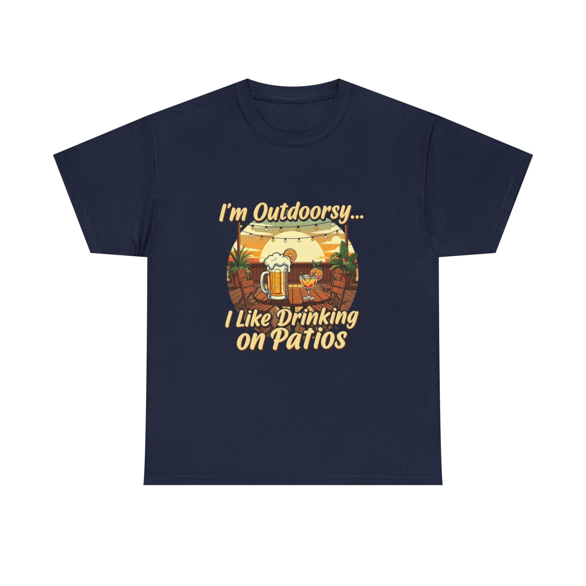 I'm Outdoorsy T-Shirt | Fun Unisex Graphic Tee for Patio Lovers | Premium Print on Demand Apparel 33 I'm Outdoorsy T-Shirt | Fun Unisex Graphic Tee for Patio Lovers | Premium Print on Demand Apparel