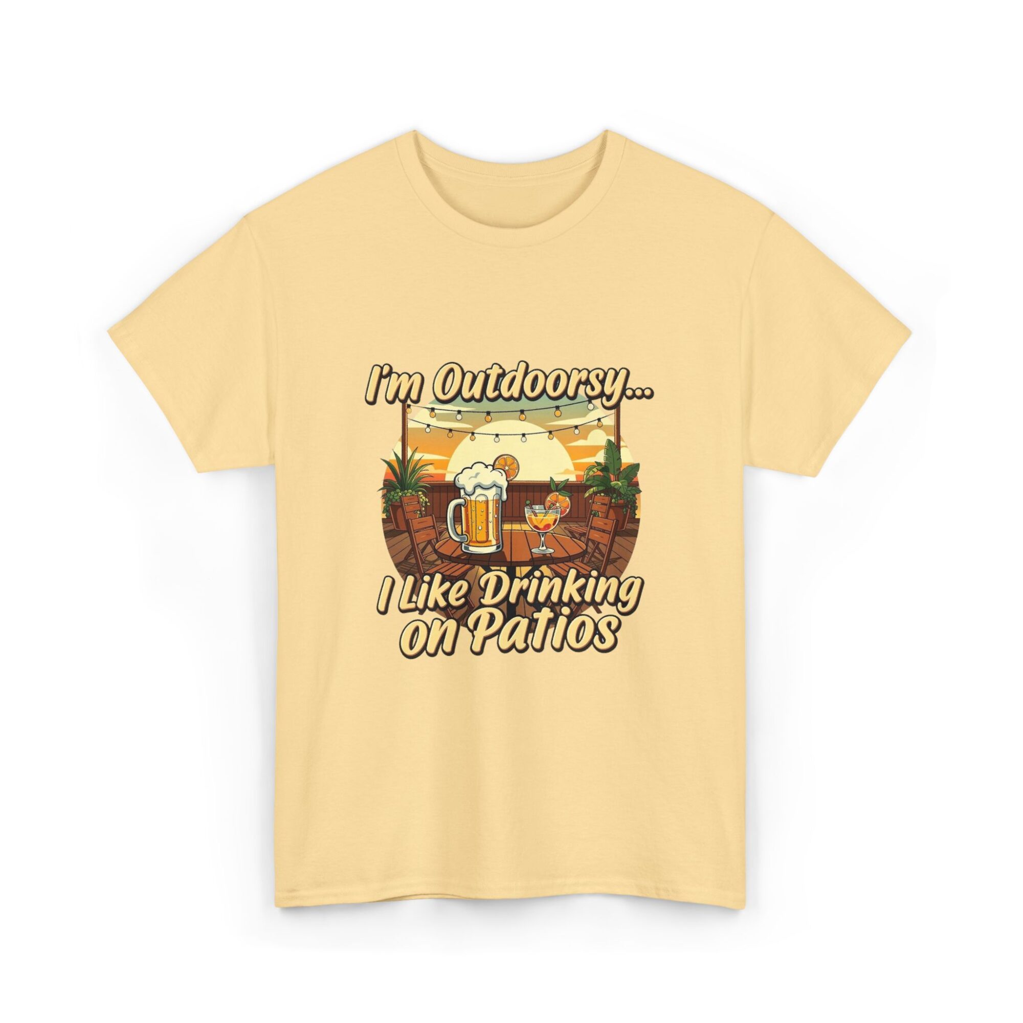 I'm Outdoorsy T-Shirt | Fun Unisex Graphic Tee for Patio Lovers | Premium Print on Demand Apparel 11 I'm Outdoorsy T-Shirt | Fun Unisex Graphic Tee for Patio Lovers | Premium Print on Demand Apparel