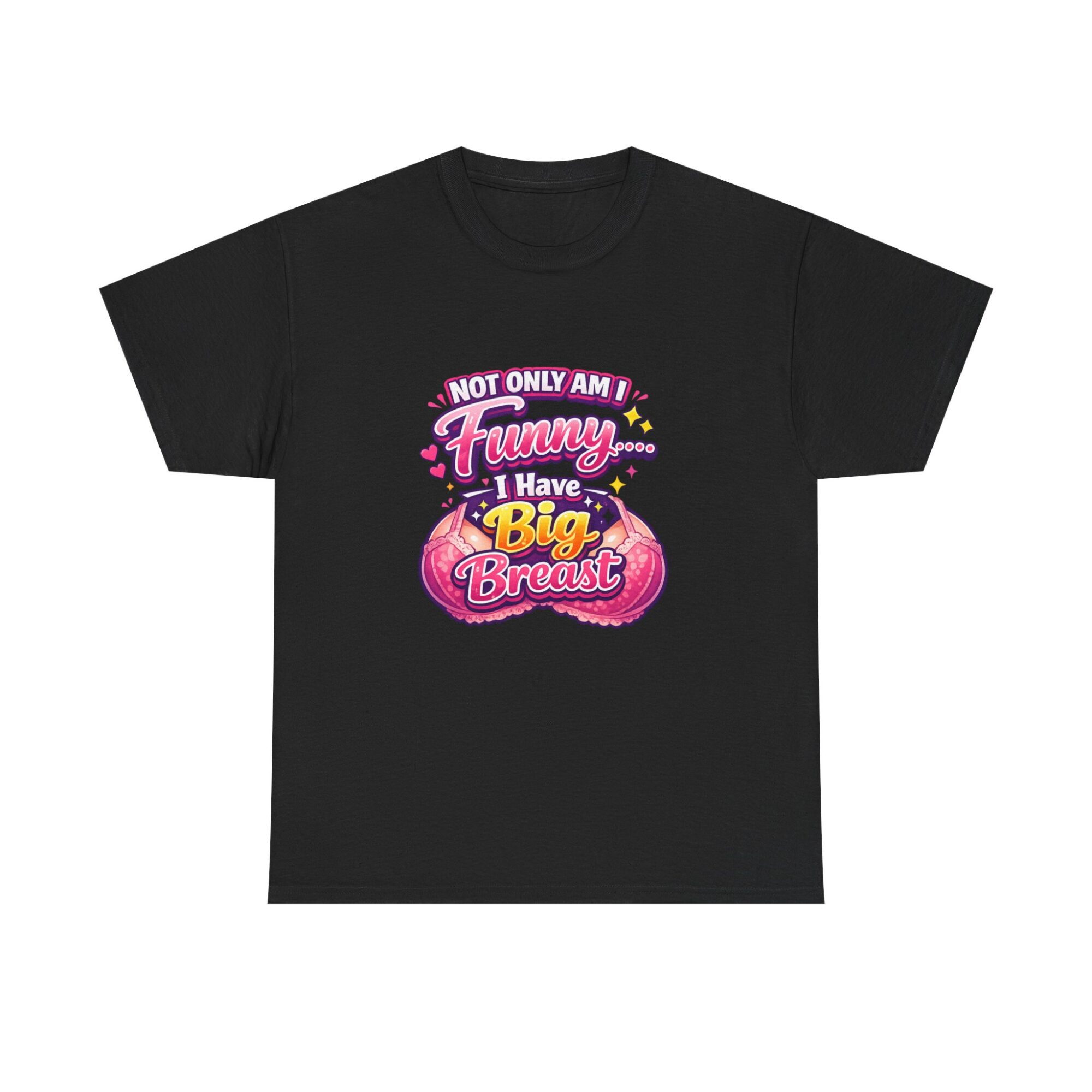 Funny Graphic Tee for Women - Big Breast Humor | Premium Unisex T-Shirt 5 Funny Graphic Tee for Women - Big Breast Humor | Premium Unisex T-Shirt