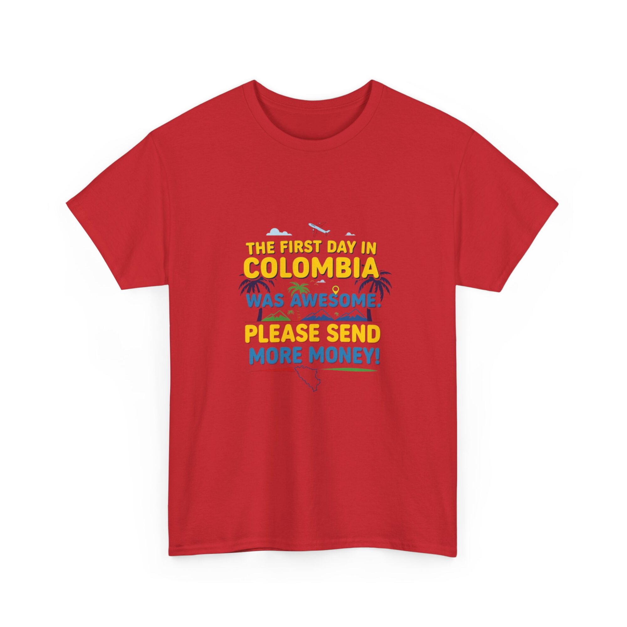 Premium Unisex Graphic Tee - Colombia Adventure Humor Shirt 39 Premium Unisex Graphic Tee - Colombia Adventure Humor Shirt