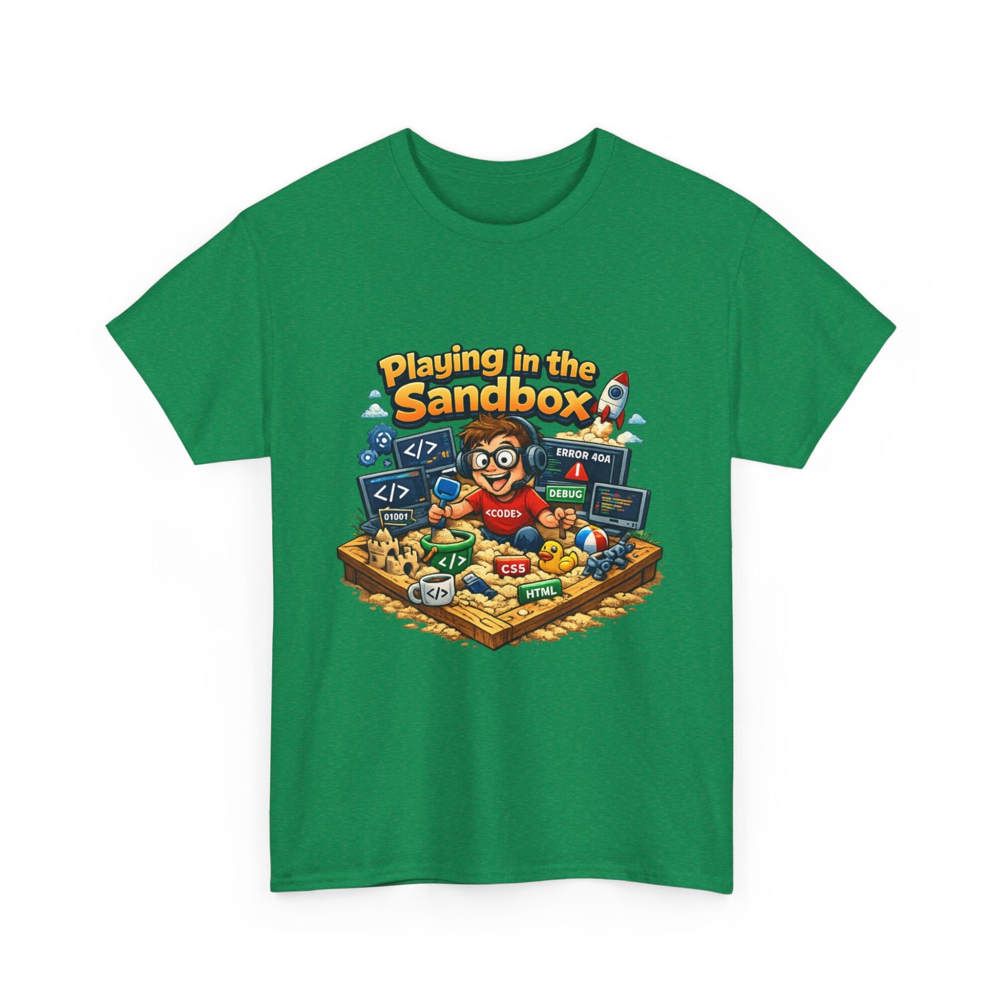Playing in the Sandbox Unisex Graphic Tee - Fun Coding Design, Soft & Trendy T-Shirt 27 Playing in the Sandbox Unisex Graphic Tee - Fun Coding Design, Soft & Trendy T-Shirt