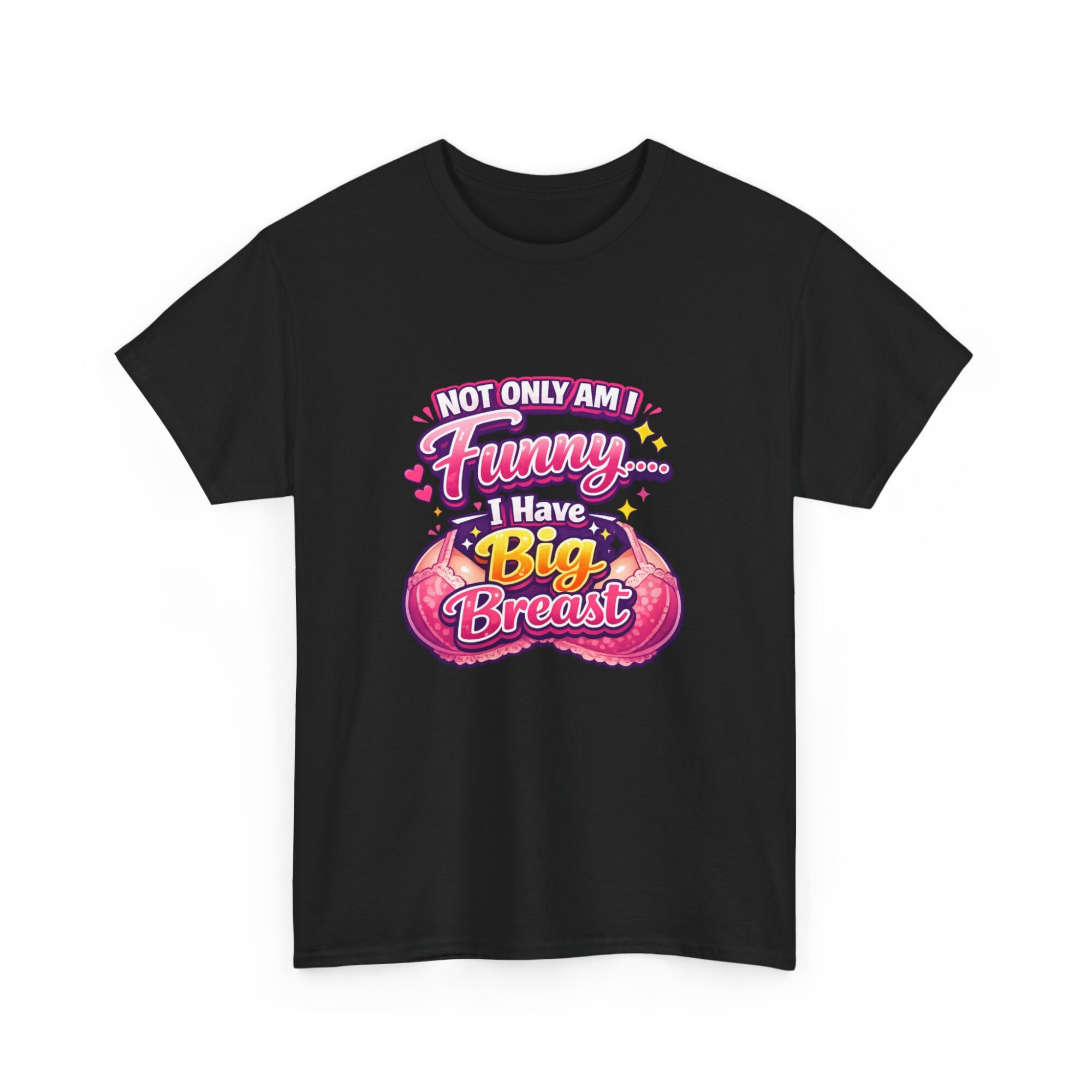 Funny Graphic Tee for Women - Big Breast Humor | Premium Unisex T-Shirt 7 Funny Graphic Tee for Women - Big Breast Humor | Premium Unisex T-Shirt