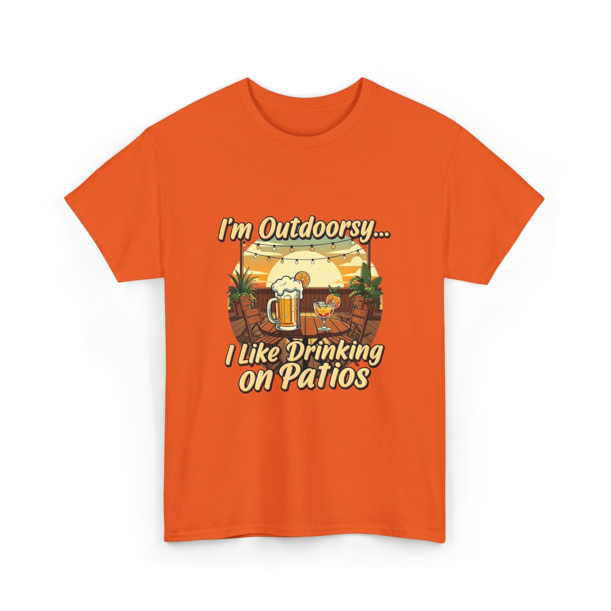 I'm Outdoorsy T-Shirt | Fun Unisex Graphic Tee for Patio Lovers | Premium Print on Demand Apparel 23 I'm Outdoorsy T-Shirt | Fun Unisex Graphic Tee for Patio Lovers | Premium Print on Demand Apparel