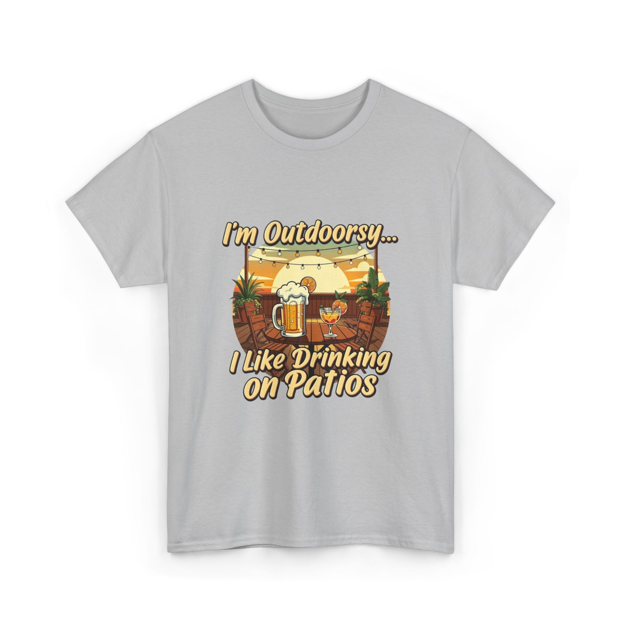 I'm Outdoorsy T-Shirt | Fun Unisex Graphic Tee for Patio Lovers | Premium Print on Demand Apparel 15 I'm Outdoorsy T-Shirt | Fun Unisex Graphic Tee for Patio Lovers | Premium Print on Demand Apparel
