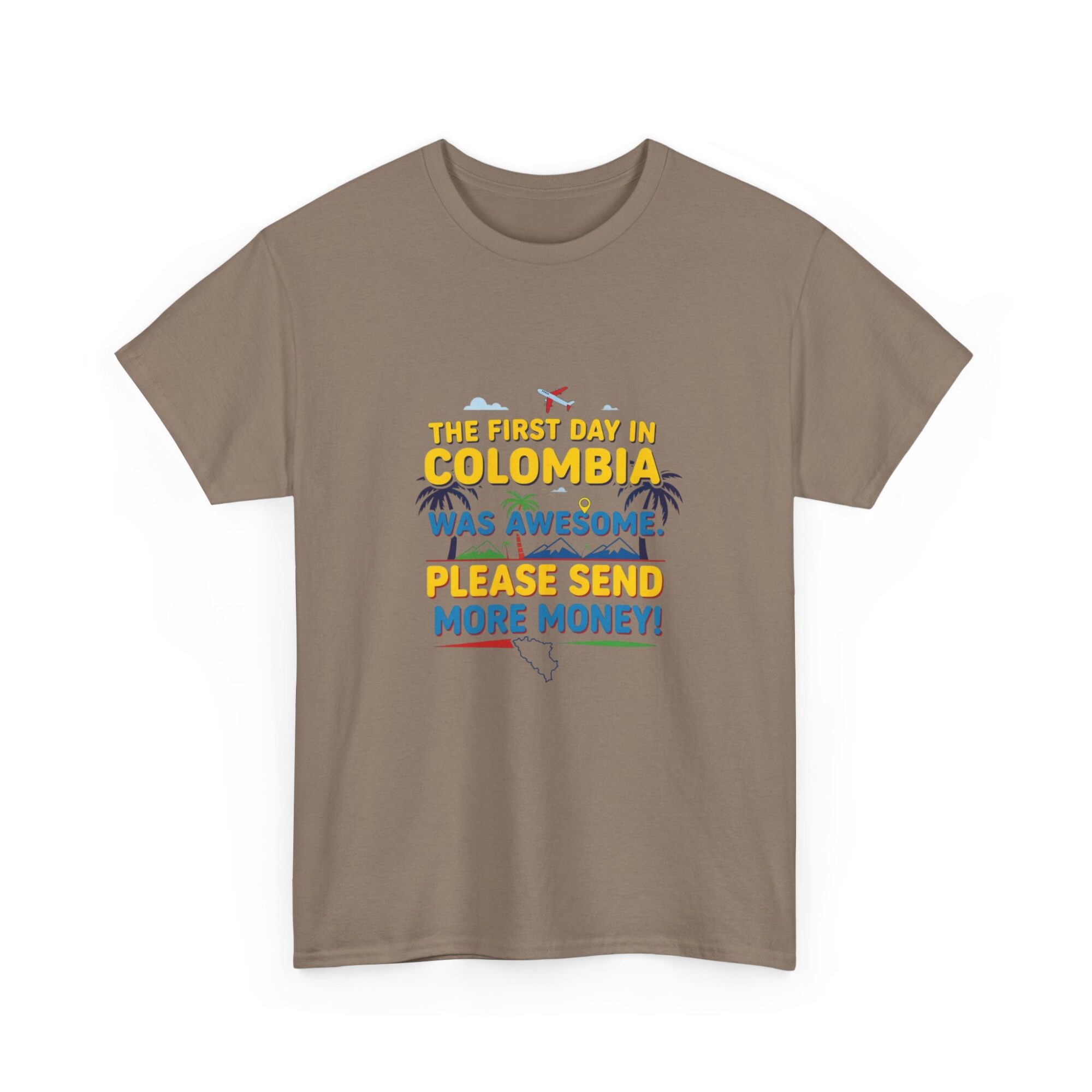 Premium Unisex Graphic Tee - Colombia Adventure Humor Shirt 19 Premium Unisex Graphic Tee - Colombia Adventure Humor Shirt