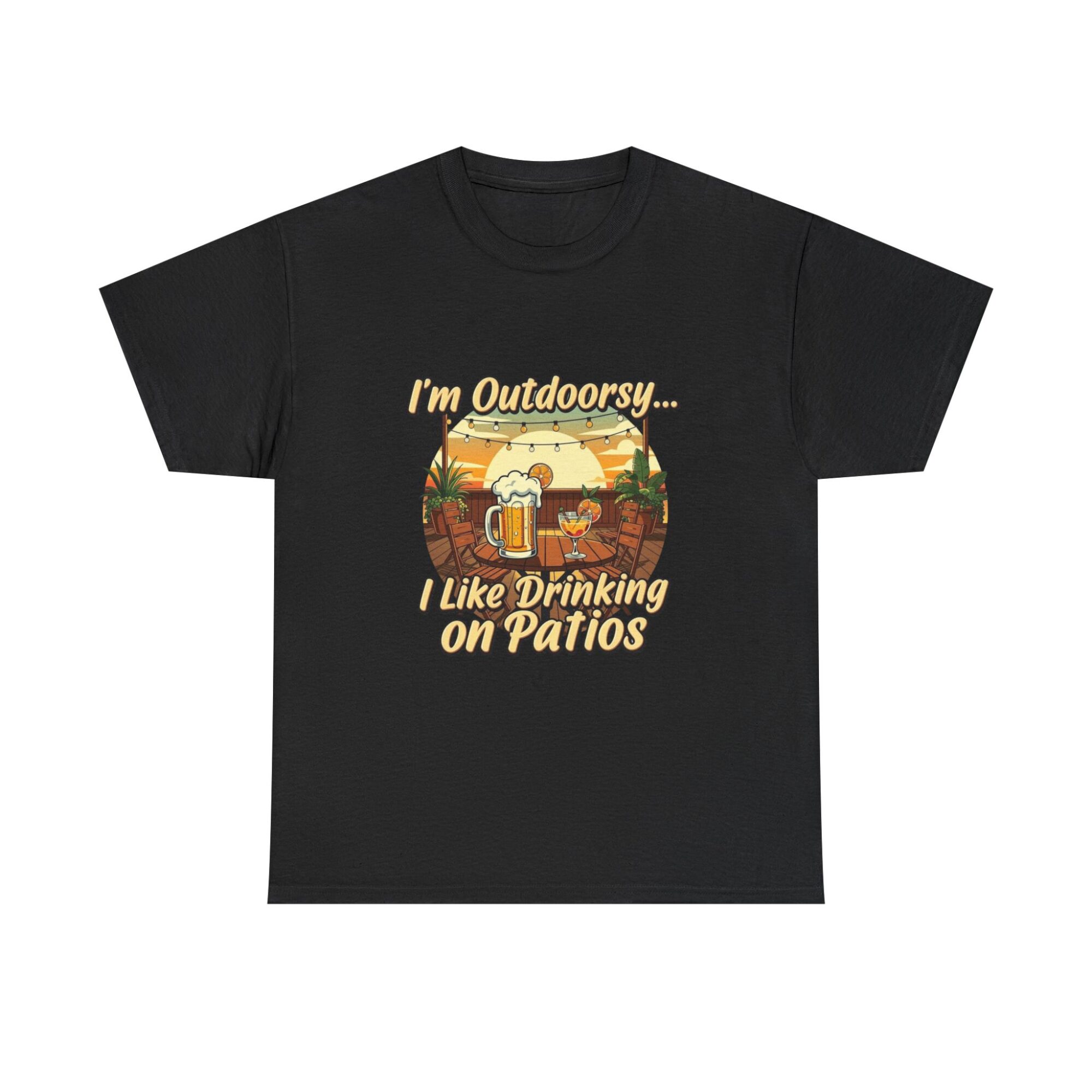 I'm Outdoorsy T-Shirt | Fun Unisex Graphic Tee for Patio Lovers | Premium Print on Demand Apparel 5 I'm Outdoorsy T-Shirt | Fun Unisex Graphic Tee for Patio Lovers | Premium Print on Demand Apparel