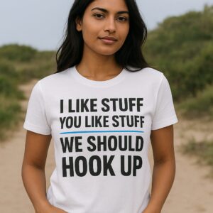 Products 24 I Like Stuff Graphic Tee – Premium Unisex T-Shirt for Casual Comfort