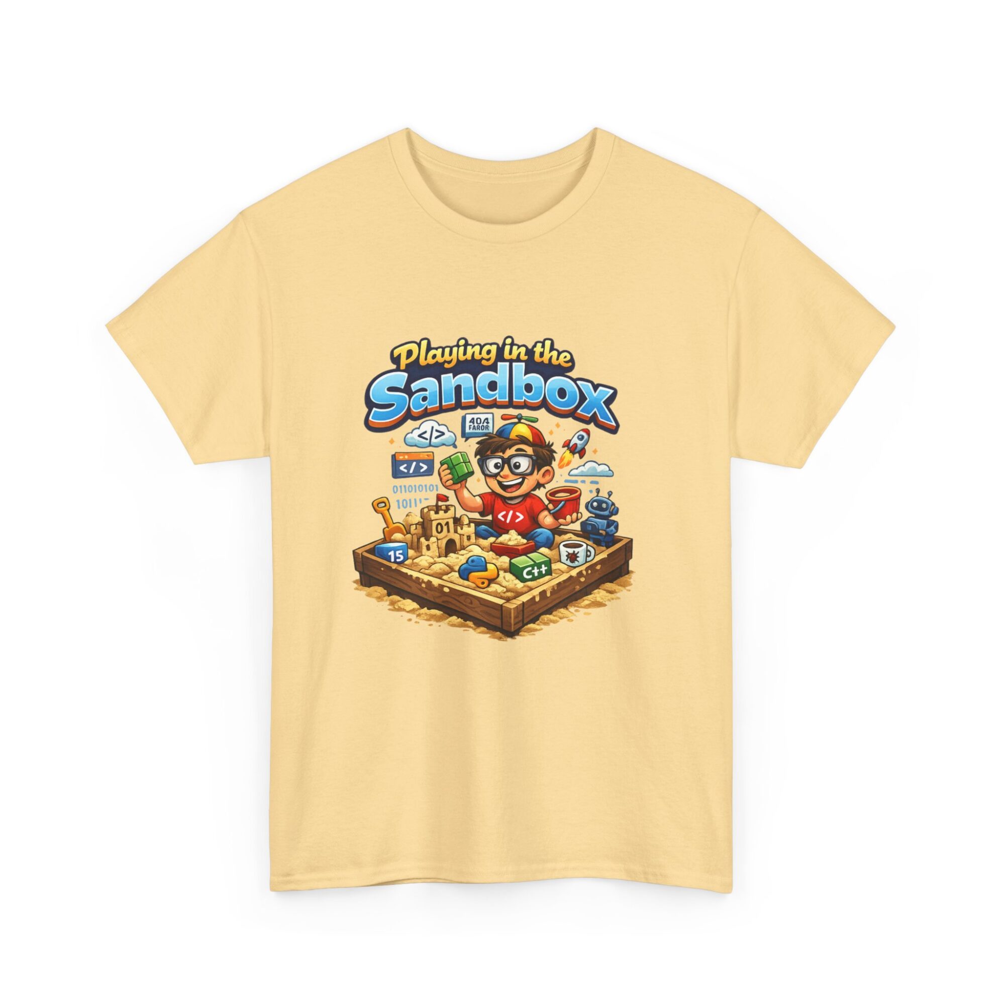 Playing in the Sandbox Graphic Tee – Fun Unisex T-Shirt for Everyday Wear 11 Playing in the Sandbox Graphic Tee – Fun Unisex T-Shirt for Everyday Wear
