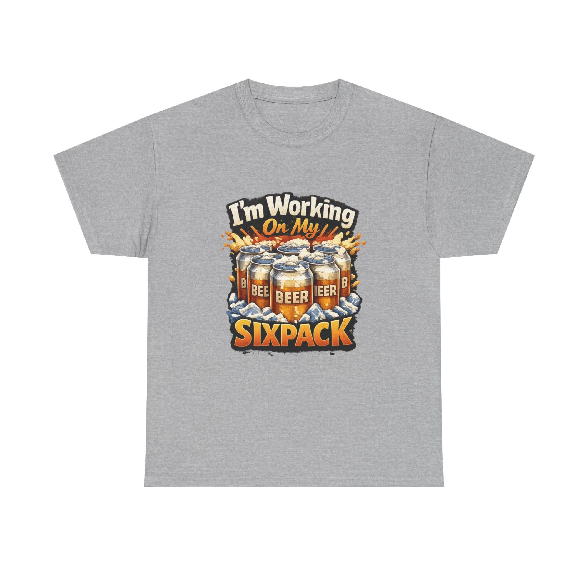 I'm Working on My Sixpack T-Shirt | Funny Graphic Tee for Beer Lovers 13 I'm Working on My Sixpack T-Shirt | Funny Graphic Tee for Beer Lovers