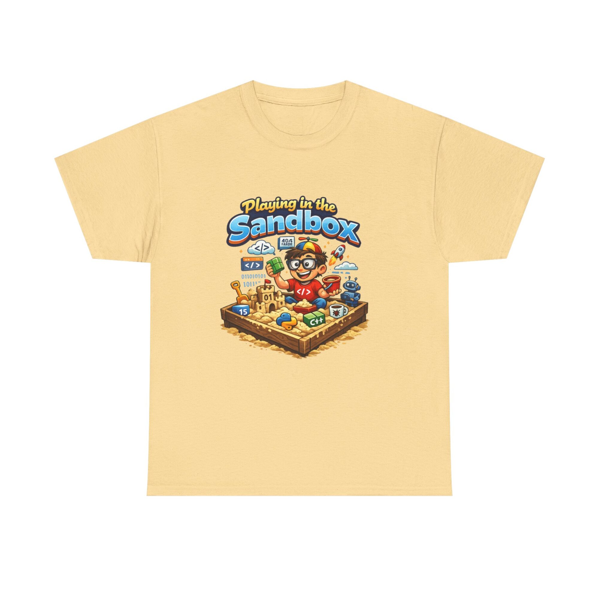 Playing in the Sandbox Graphic Tee – Fun Unisex T-Shirt for Everyday Wear 9 Playing in the Sandbox Graphic Tee – Fun Unisex T-Shirt for Everyday Wear