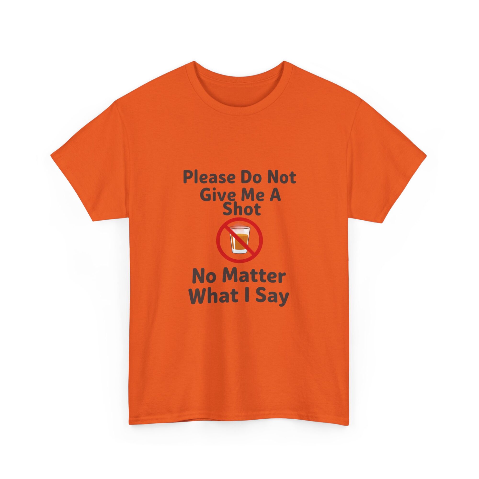 Funny Unisex T-Shirt - 'Please Do Not Give Me A Shot' Graphic Tee 23 Funny Unisex T-Shirt - 'Please Do Not Give Me A Shot' Graphic Tee