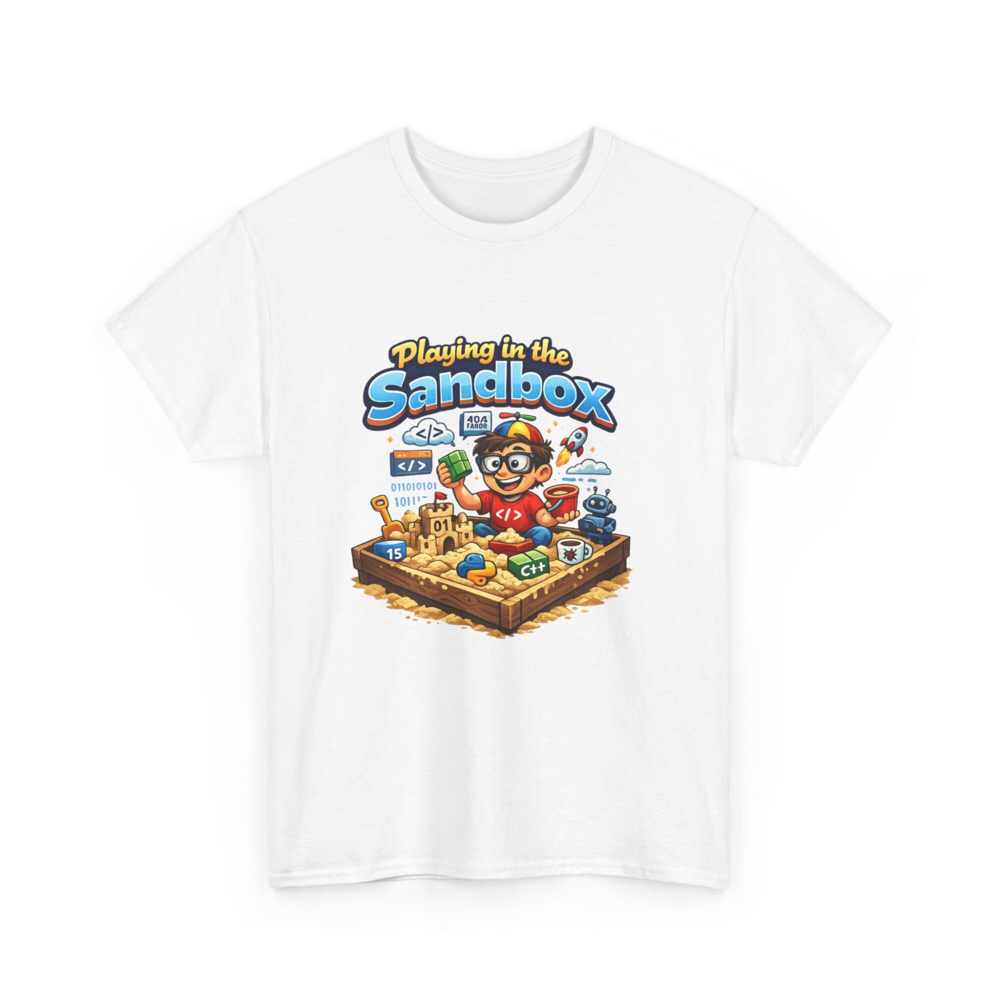 Playing in the Sandbox Graphic Tee – Fun Unisex T-Shirt for Everyday Wear 3 Playing in the Sandbox Graphic Tee – Fun Unisex T-Shirt for Everyday Wear