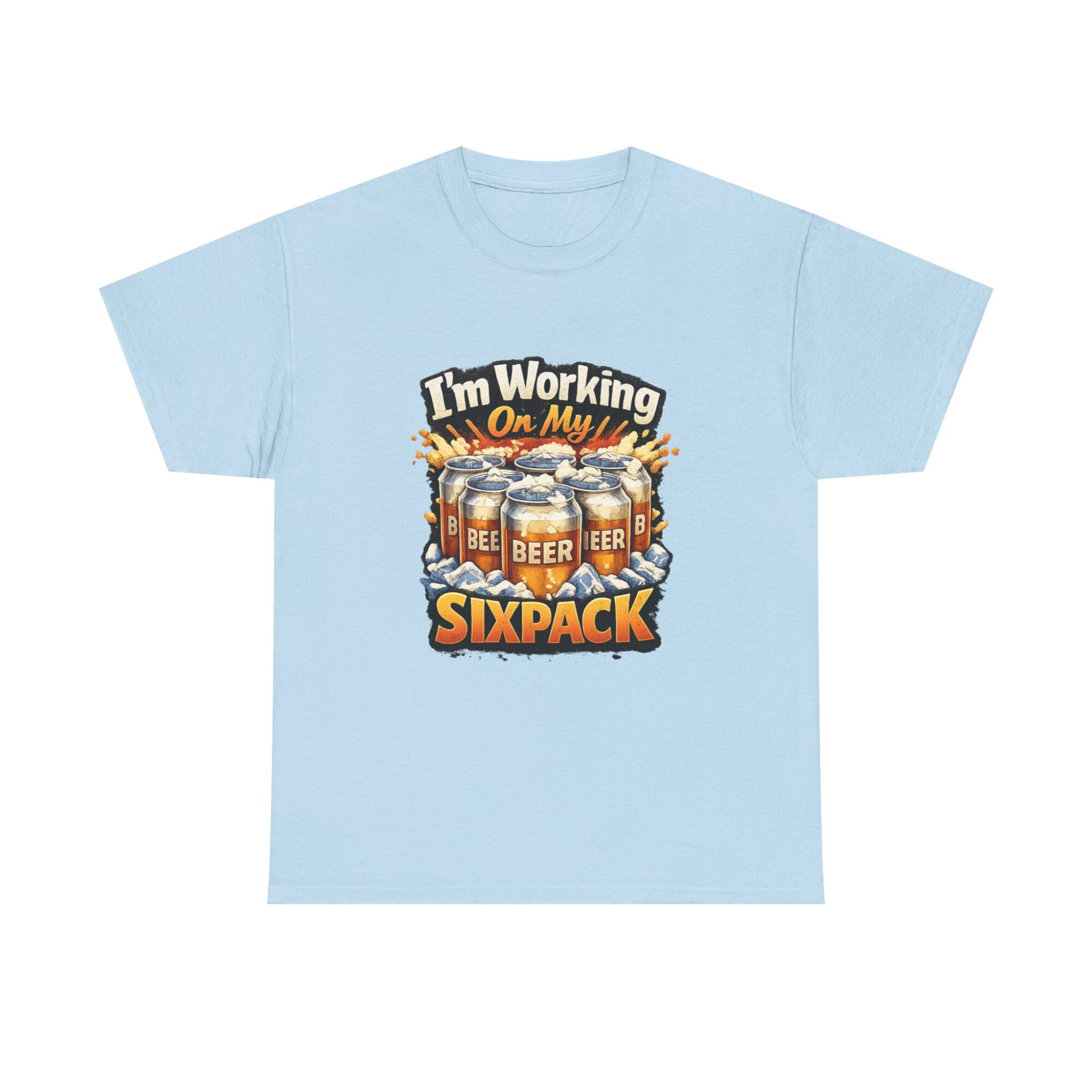 I'm Working on My Sixpack T-Shirt | Funny Graphic Tee for Beer Lovers 29 I'm Working on My Sixpack T-Shirt | Funny Graphic Tee for Beer Lovers