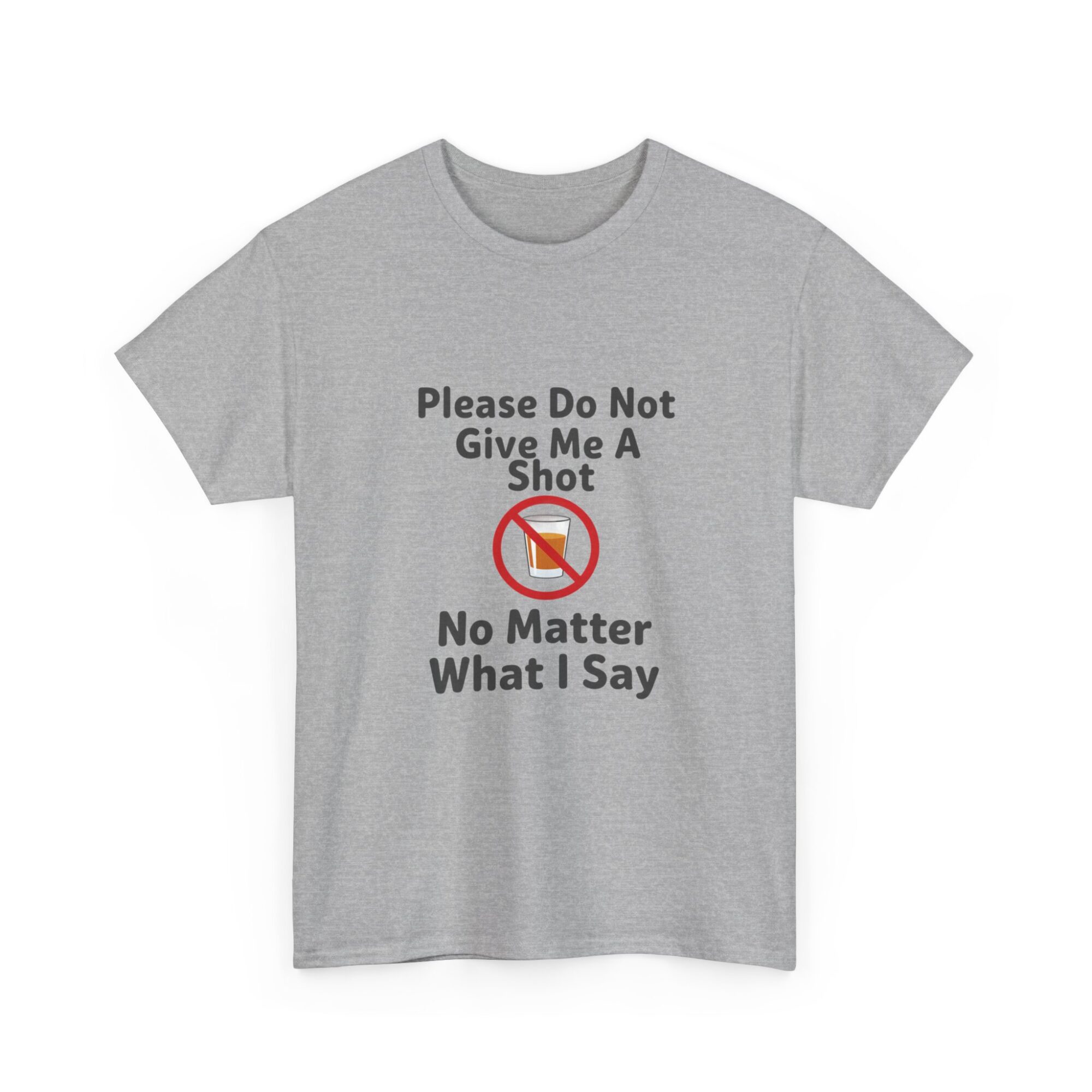 Funny Unisex T-Shirt - 'Please Do Not Give Me A Shot' Graphic Tee 15 Funny Unisex T-Shirt - 'Please Do Not Give Me A Shot' Graphic Tee