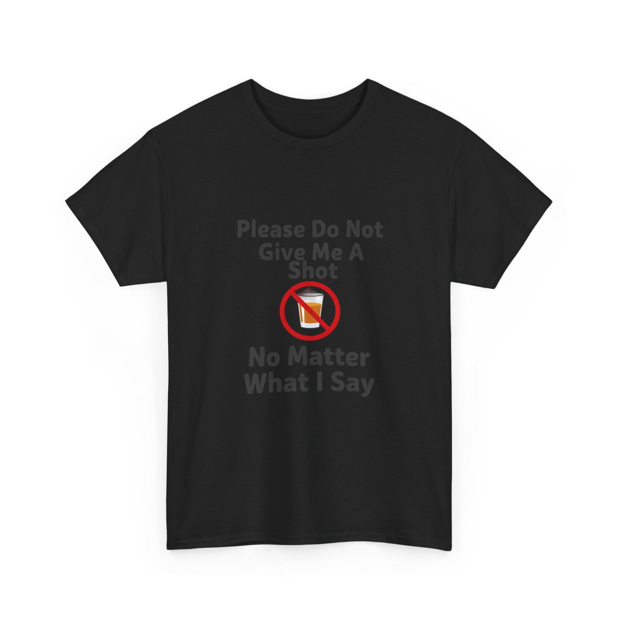Funny Unisex T-Shirt - 'Please Do Not Give Me A Shot' Graphic Tee 7 Funny Unisex T-Shirt - 'Please Do Not Give Me A Shot' Graphic Tee