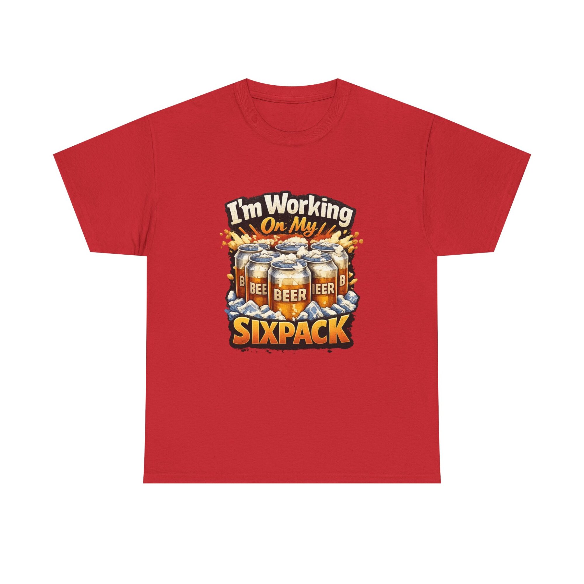 I'm Working on My Sixpack T-Shirt | Funny Graphic Tee for Beer Lovers 37 I'm Working on My Sixpack T-Shirt | Funny Graphic Tee for Beer Lovers