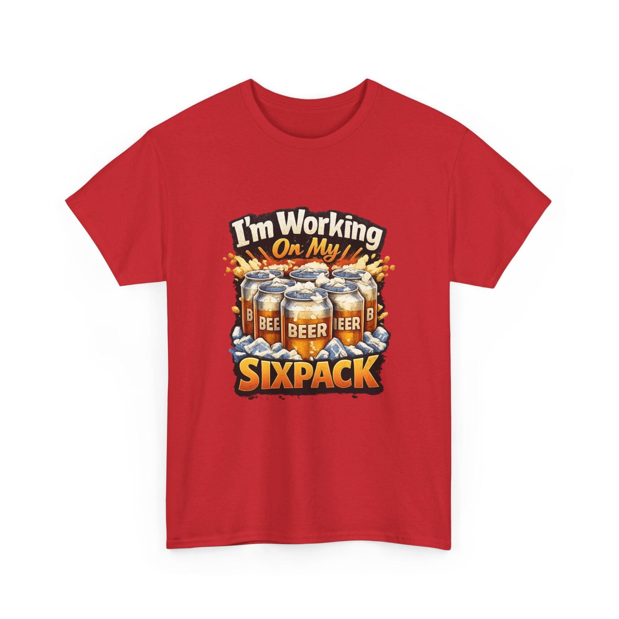 I'm Working on My Sixpack T-Shirt | Funny Graphic Tee for Beer Lovers 39 I'm Working on My Sixpack T-Shirt | Funny Graphic Tee for Beer Lovers