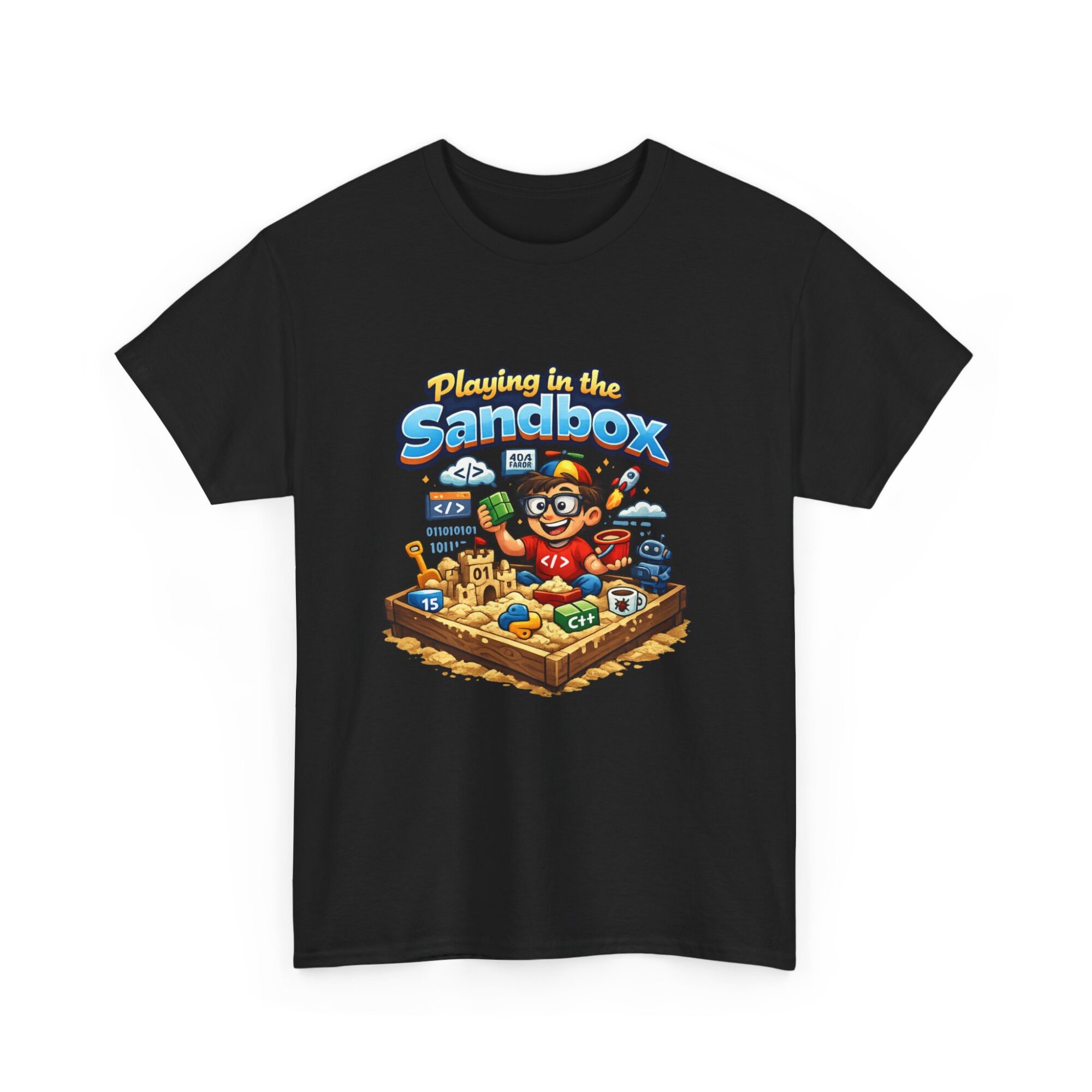 Playing in the Sandbox Graphic Tee – Fun Unisex T-Shirt for Everyday Wear 7 Playing in the Sandbox Graphic Tee – Fun Unisex T-Shirt for Everyday Wear