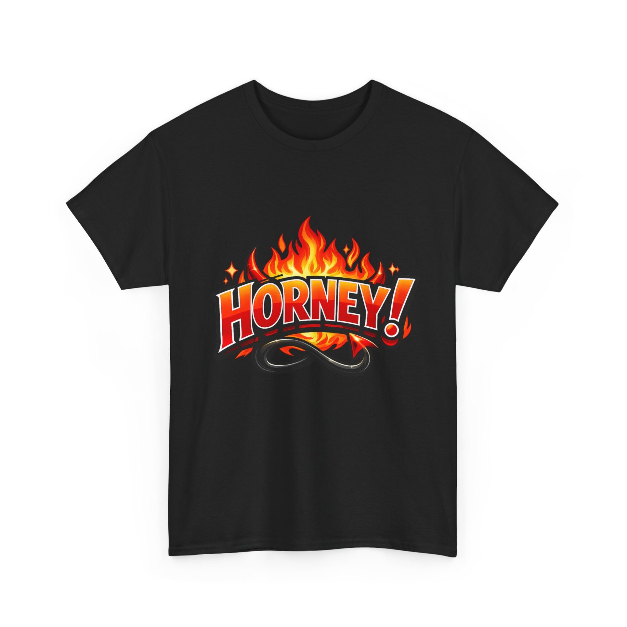 Horny Graphic Tee - Premium Unisex T-Shirt for Fun Lovers | Trendy & Comfy 7 Horny Graphic Tee - Premium Unisex T-Shirt for Fun Lovers | Trendy & Comfy