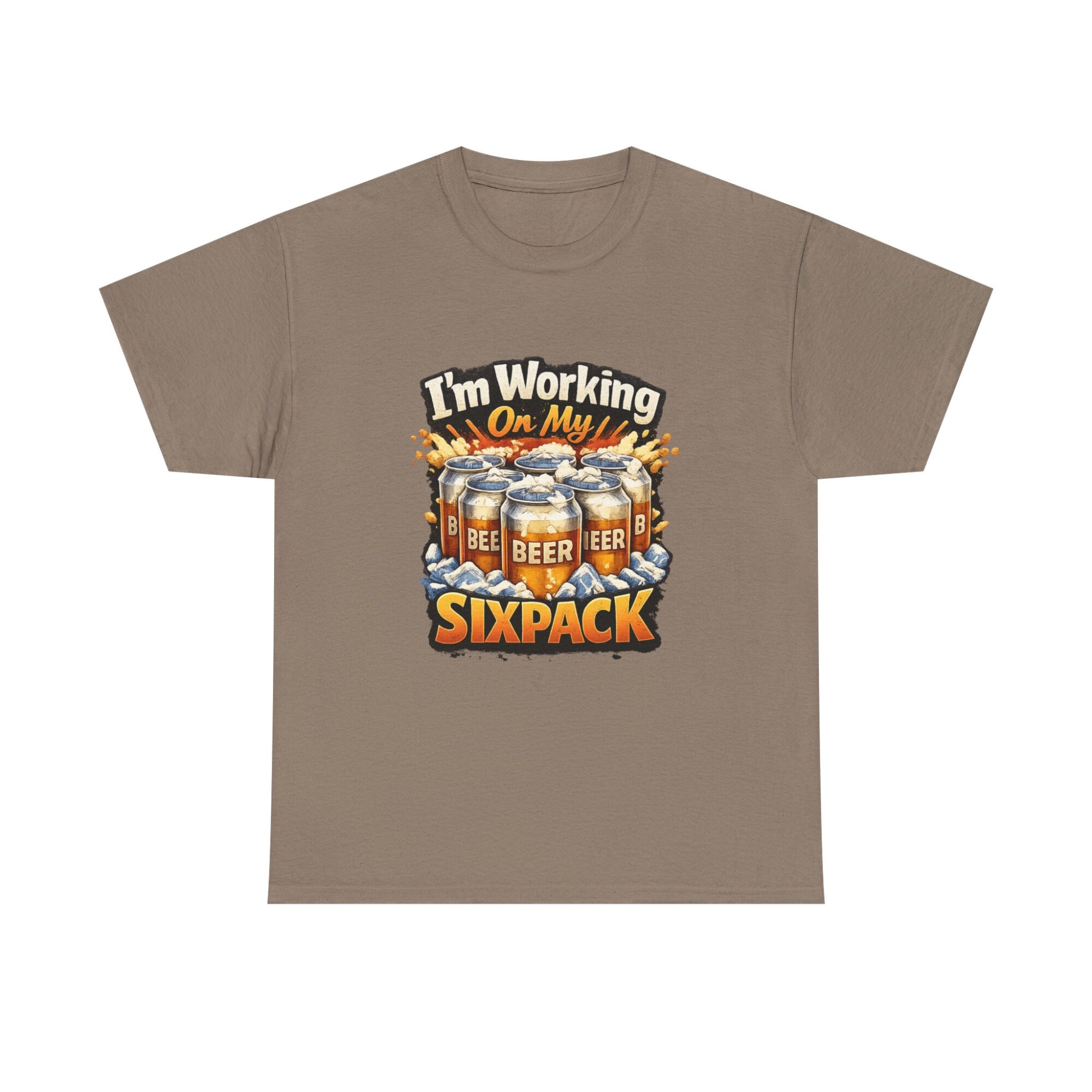 I'm Working on My Sixpack T-Shirt | Funny Graphic Tee for Beer Lovers 17 I'm Working on My Sixpack T-Shirt | Funny Graphic Tee for Beer Lovers