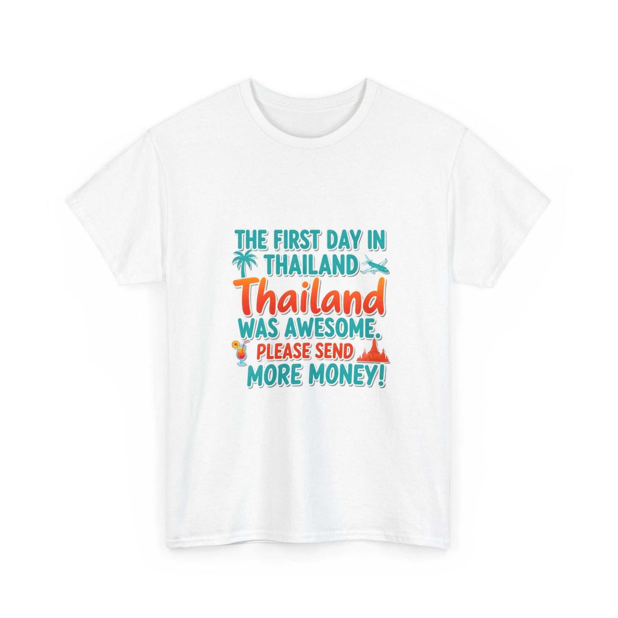 Thailand Adventure Graphic Tee - Unisex Premium T-Shirt | Fun Travel Humor 3 Thailand Adventure Graphic Tee - Unisex Premium T-Shirt | Fun Travel Humor