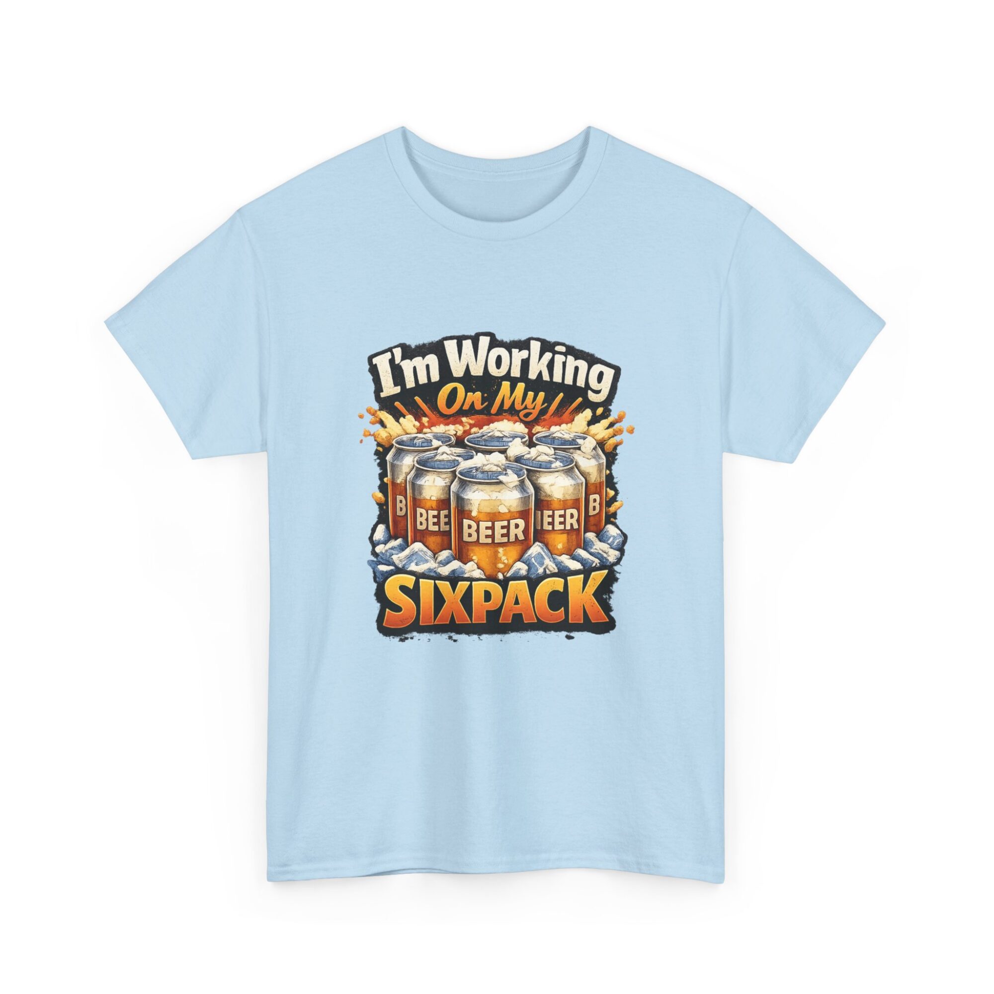 I'm Working on My Sixpack T-Shirt | Funny Graphic Tee for Beer Lovers 31 I'm Working on My Sixpack T-Shirt | Funny Graphic Tee for Beer Lovers