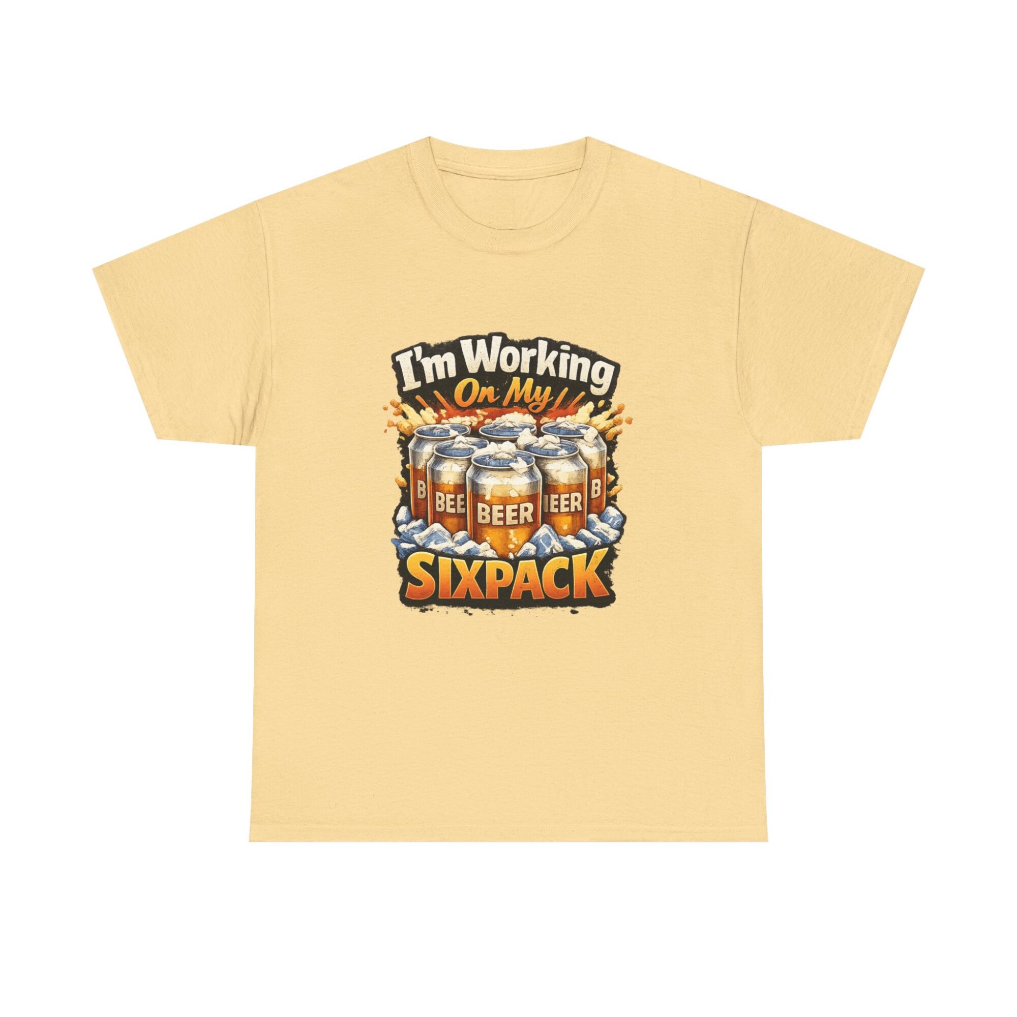I'm Working on My Sixpack T-Shirt | Funny Graphic Tee for Beer Lovers 9 I'm Working on My Sixpack T-Shirt | Funny Graphic Tee for Beer Lovers