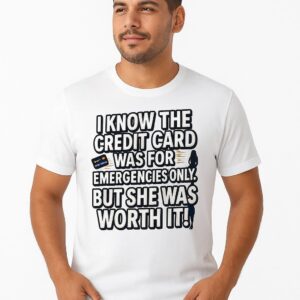 T Shirt Designer Home 5 Funny Graphic Tee - Credit Card Humor Unisex T-Shirt for Trendsetters
