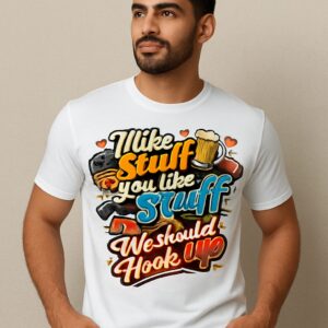 Products 23 I Like Stuff You Like - Fun Unisex Graphic Tee for Everyday Wear
