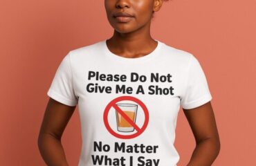 T Shirt Designer Home 32 Please Do Not Give Me A Shot No Matter What I Say