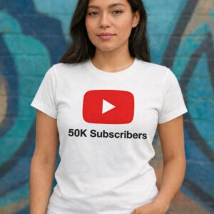 50K Subscribers Graphic Tee - Premium Unisex T-Shirt for Comfort & Style
