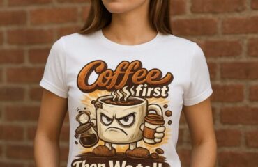 Coffee first Then We talk