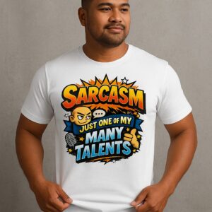 Sarcasm Graphic Tee - Unisex Humor T-Shirt for Everyday Wear