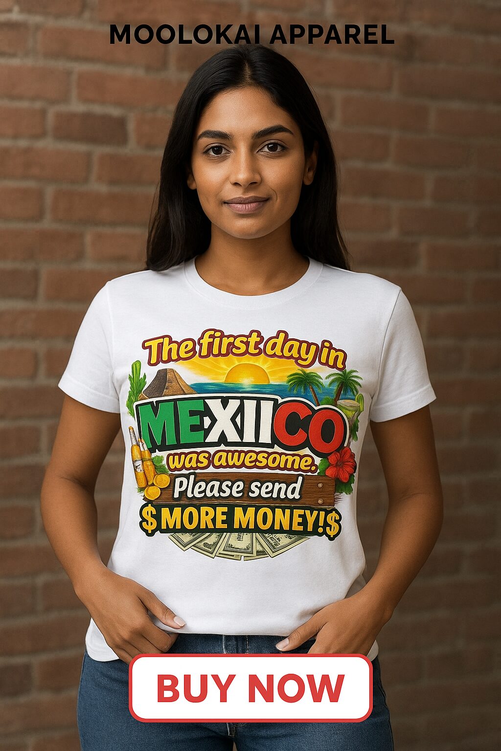 The first day in Mexico was awesome. Please send more money!