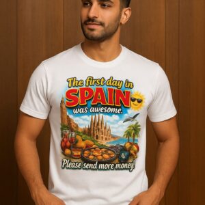 T Shirt Designer Home 1 Stylish Spain Graphic Tee - Fun & Comfortable Unisex T-Shirt