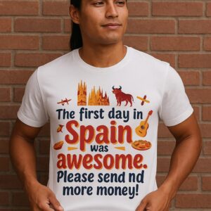 Funny Spain Graphic Tee - Premium Unisex T-Shirt for Everyday Style