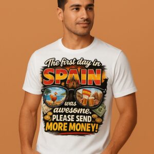 Funny Spain Vacation Graphic Tee – Unisex Premium T-Shirt for Comfort & Style