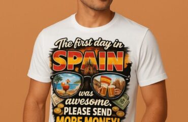 The first day in Spain was awesome. Please send more money!