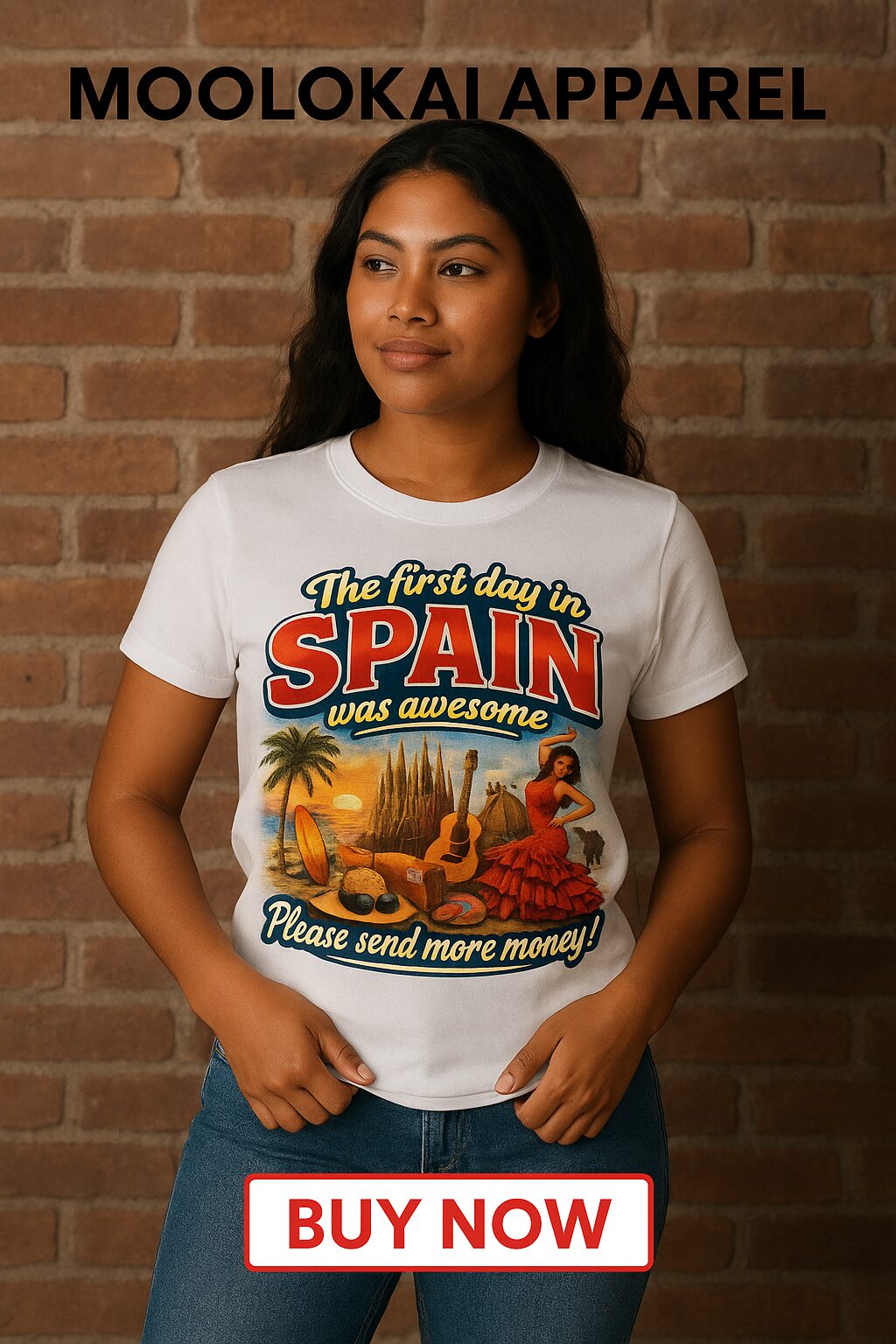 The first day in Spain was awesome. Please send more money!