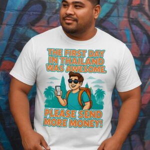 Awesome Thailand Graphic Tee | Fun Unisex T-Shirt for Travelers