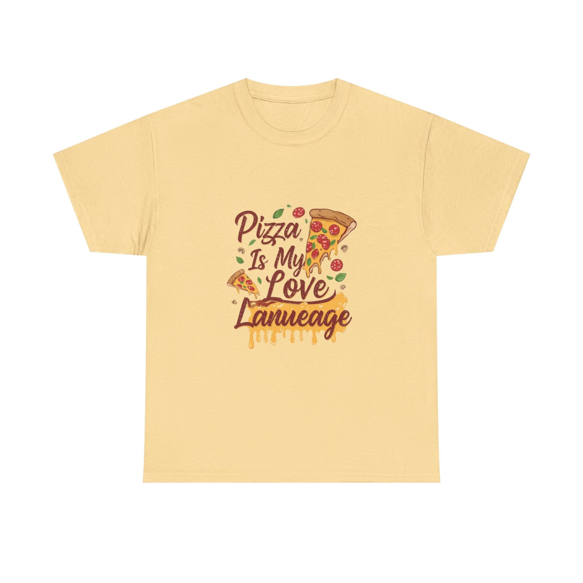Pizza Is My Love Language Graphic Tee - Unisex Premium T-Shirt 9 Pizza Is My Love Language Graphic Tee - Unisex Premium T-Shirt