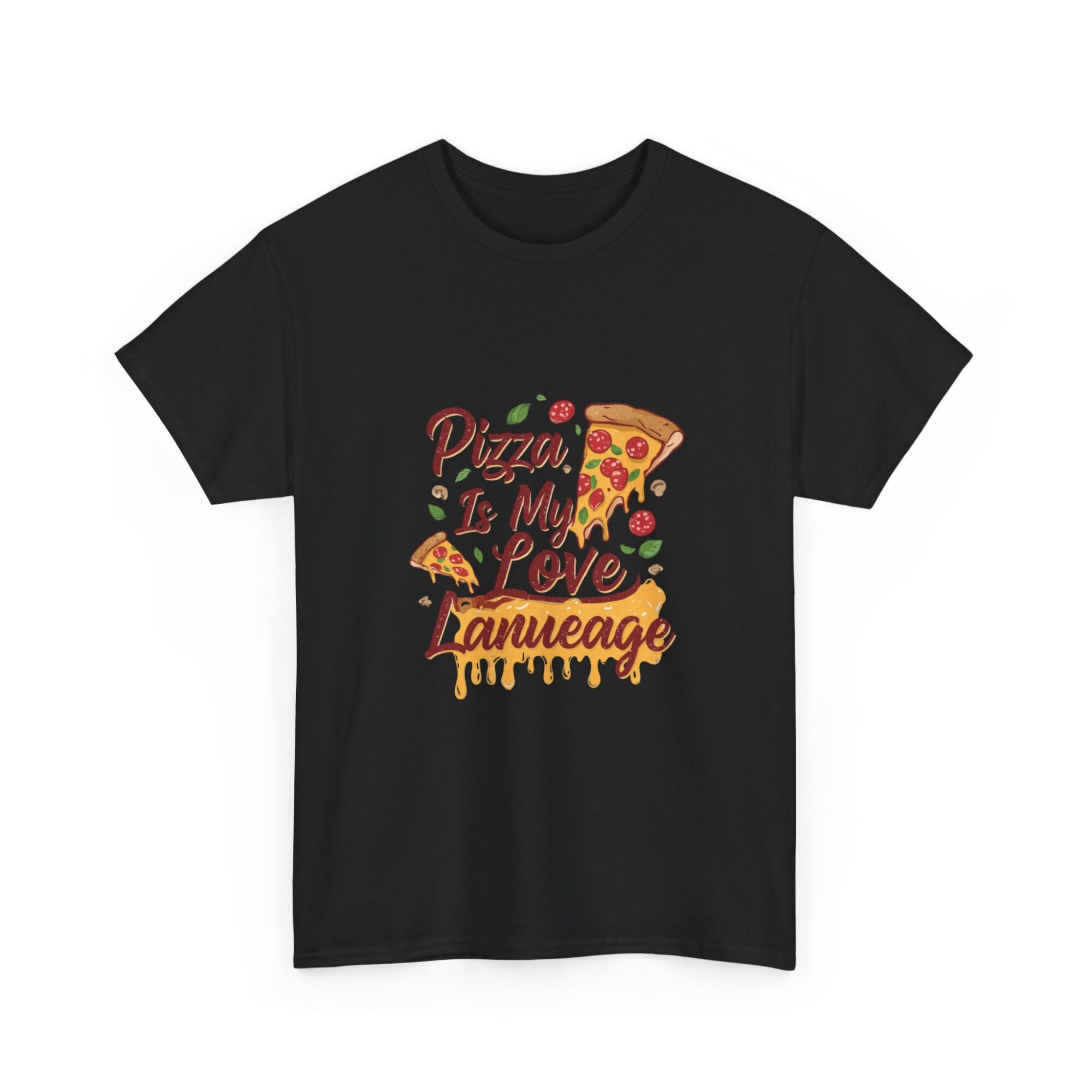 Pizza Is My Love Language Graphic Tee - Unisex Premium T-Shirt 7 Pizza Is My Love Language Graphic Tee - Unisex Premium T-Shirt