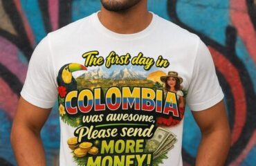 The first day in Colombia was awesome. Please send more money!