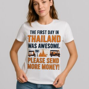 Funny Thailand Tee - Premium Unisex Graphic T-Shirt for Travel Lovers