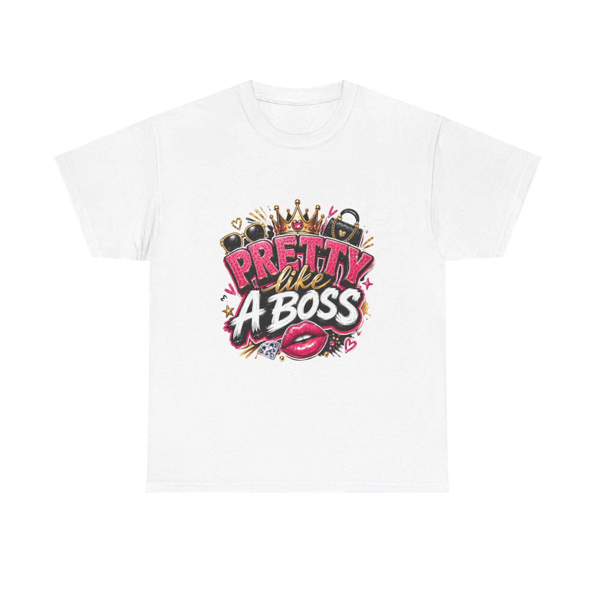 Pretty Like A Boss Unisex Graphic Tee | Trendy Print-on-Demand Comfort T-Shirt 1 Pretty Like A Boss Unisex Graphic Tee | Trendy Print-on-Demand Comfort T-Shirt