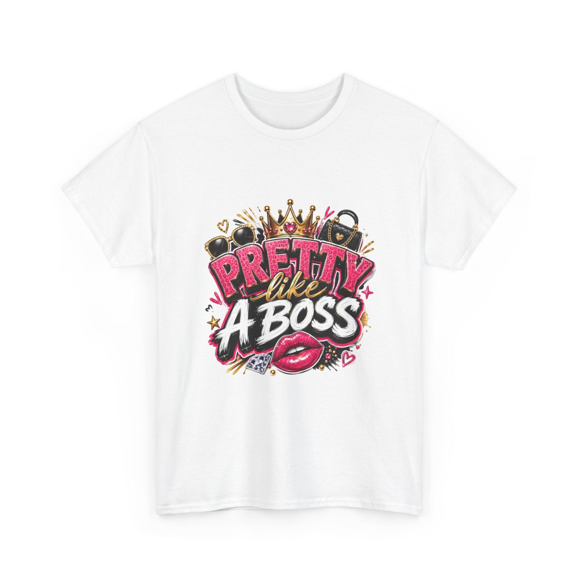 Pretty Like A Boss Unisex Graphic Tee | Trendy Print-on-Demand Comfort T-Shirt 3 Pretty Like A Boss Unisex Graphic Tee | Trendy Print-on-Demand Comfort T-Shirt