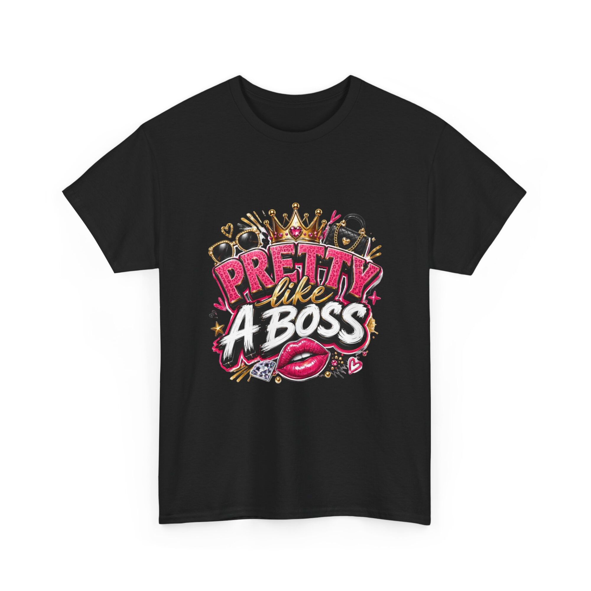 Pretty Like A Boss Unisex Graphic Tee | Trendy Print-on-Demand Comfort T-Shirt 7 Pretty Like A Boss Unisex Graphic Tee | Trendy Print-on-Demand Comfort T-Shirt